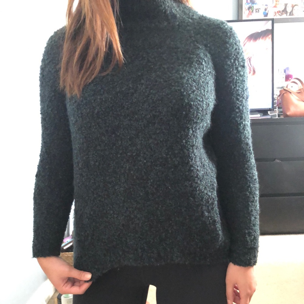 Cute fuzzy sweater!